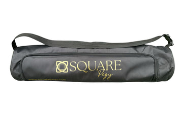 👜 Black & Gold Yoga Mat Carry Bag